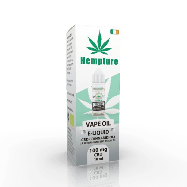 Hempture Organic 100mg CBD Vape E-Liquid – 10ml